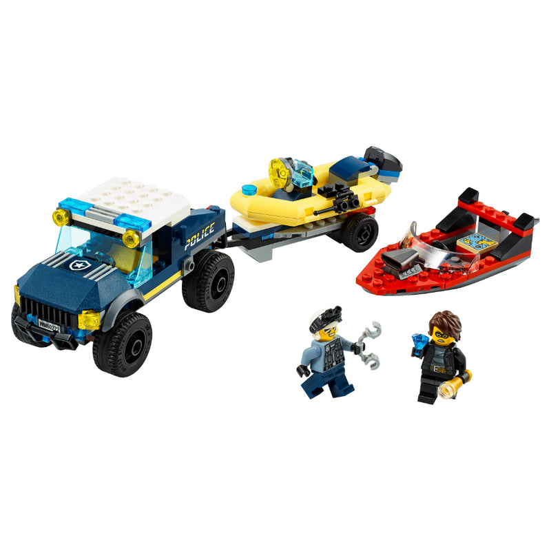 LEGO® City: Policía de Élite: Transporte de la Lancha_002