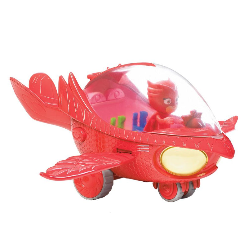 Pj Masks Vehículo de Lujo con Figura - Owlette