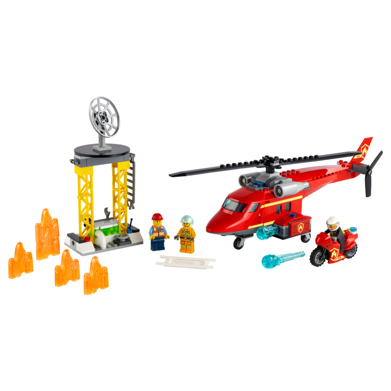 LEGO® City: Helicóptero De Rescate De Bomberos_002