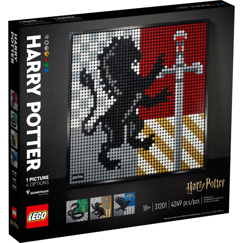 LEGO® Art Harry Potter™: Harry Potter: Escudos De Hogwarts™_001