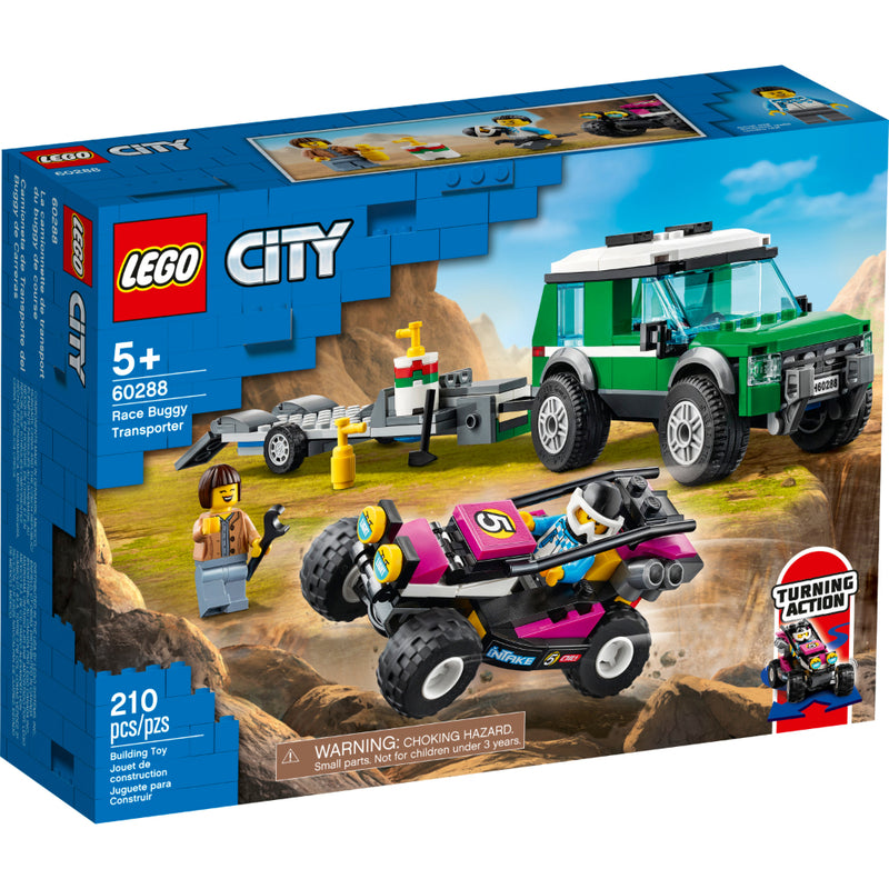 LEGO® City: Furgoneta De Transporte Del Buggy De Carreras_001
