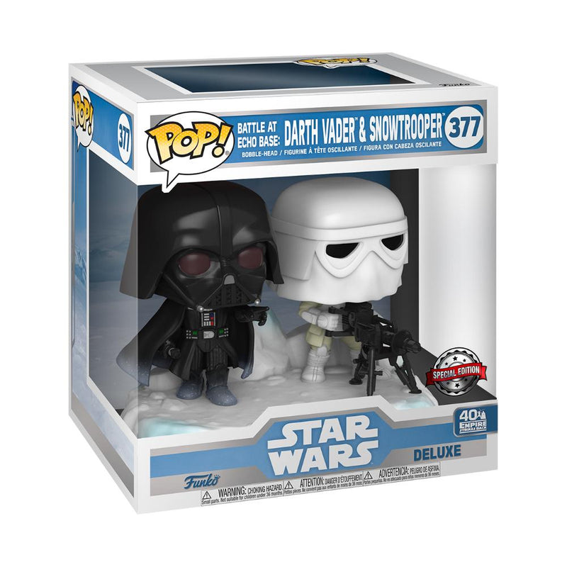 Pop Deluxe: Star Wars Darthvader & Snowtrooper